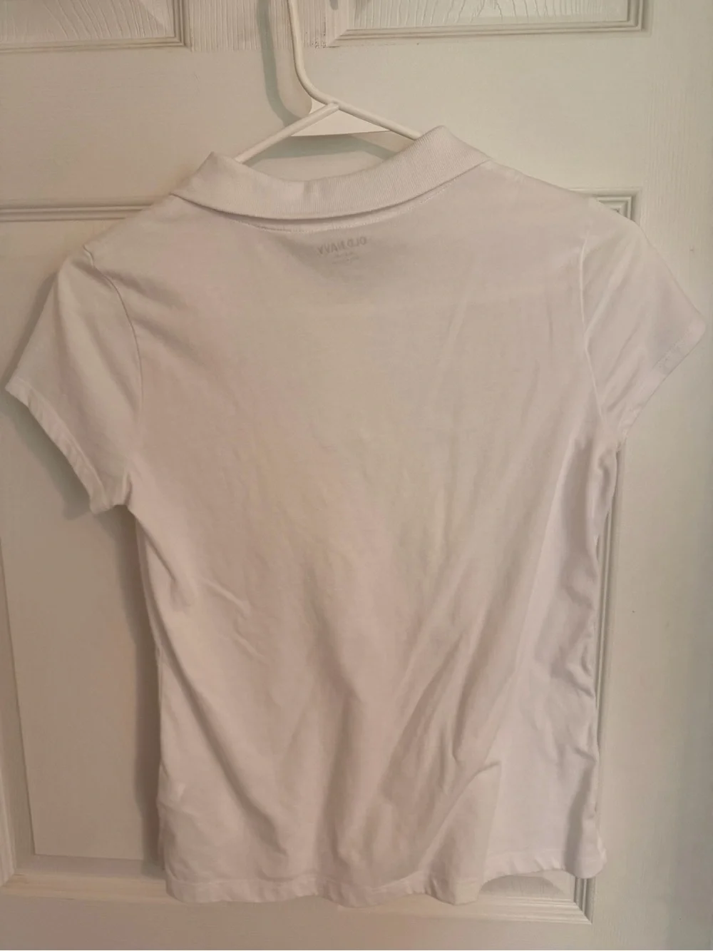 Old Navy White Girls Polo Shirt